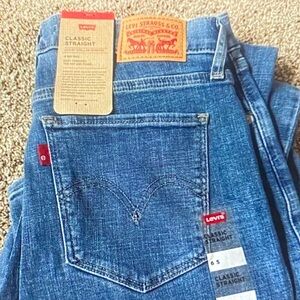 Levi's Straight Fit Denim Jeans